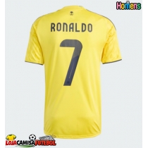 Camisa de Futebol Al-Nassr Cristiano Ronaldo #7 Equipamento Principal 2025-26 Manga Curta